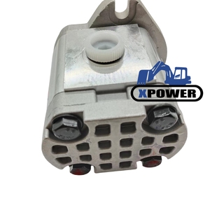 Nouveau moteur à engrenages de pompe pilote XPower HPV116 9217993 pour pelle sur chenilles EX200-1 Noir/Argent Garantie 6 mois - Product Image 3