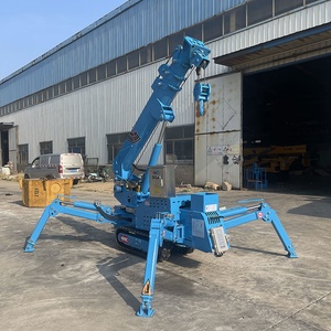 Cần Cẩu Bánh Xích xây dựng nhỏ <span class=keywords><strong>3</strong></span> tấn với động cơ thủy lực cánh tay Kính thiên văn 10m nâng chiều cao & nhịp 9M - Product Image 6