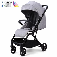 Haute qualité 3-en-1 voyage Compact multifonctionnel bébé landau poussette métal Kinderwagen et Poussette