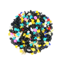 Nouveau Kit de 50/100/500 pièces/sac de attaches automobiles mixtes, clips universels pour pare-chocs et panneaux en PP/NYLON/POM pour réparation