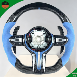 Volantes de Fibra de Carbono LED Personalizados para <span class=keywords><strong>BMW</strong></span> E90 E91 E92 E93 E87 E82 M3 Serie 3 330i <span class=keywords><strong>335d</strong></span> - Product Image 5