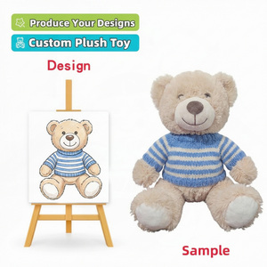 Peluche Personalizzati: Bambole Morbide con Uniforme da Chef, Panda Rosso, Regali per l'Inaugurazione del Ristorante, Peluche <span class=keywords><strong>Hello</strong></span> Kitty che Fanno la Spia, Giocattoli Personalizzabili - Product Image 6