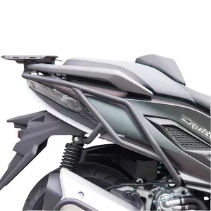 Soporte de equipaje trasero para <span class=keywords><strong>SYM</strong></span> Cruiser <span class=keywords><strong>400</strong></span>, pieza de modificación de alerón trasero, adecuada para modelos 24, hecha de acero al carbono. - Product Image 5