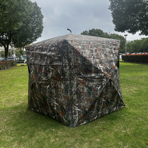 Tienda de caza al aire libre a prueba de viento y lluvia, tienda de camuflaje <span class=keywords><strong>salvaje</strong></span> antidesgarro Oxford para acampar para caza al aire libre - Product Image 5