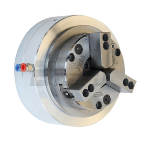 Mandrin pneumatique Beifeng KQ04T-3 15 mm à fixation avant, 3 mors, serrage externe en acier, support interne - Product Image 4