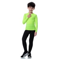 Vêtements de sport pour enfants Vedo Kids Fitness Wear, logo personnalisé, polyester, unisexe, entraînement, basketball, football, yoga, vêtements de fitness pour enfants, sous-vêtements de sport