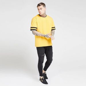 Relaxed Short Sleeve <b>T</b> Shirt 200g 100% Cotton Jersey Eco-Friendly Premium Summer Casual Tee Custom OEM Private Label Factory - Product Image 3