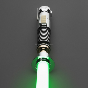 Sabre laser SABER Luke Skywalker, poignée noire, lame de 92 cm, couleurs infinies avec effets lumineux et sonores, fonction de verrouillage, flash, clash, duel - Product Image 6