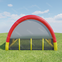 Bunkers de paintball gonflables personnalisés, imperméables et durables, tente tunnel pour terrain de sport, utilisation intérieure/extérieure