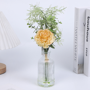 <span class=keywords><strong>Flores</strong></span> Artificiales <span class=keywords><strong>de</strong></span> Pared, Flor Artificial China en Maceta con Agua Falsa, Mini Tulipanes Artificiales <span class=keywords><strong>de</strong></span> Alta Gama <span class=keywords><strong>para</strong></span> Eventos - Product Image 4