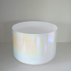 Cuenco de Cristal Blanco Alquímico de Cuarzo para Sonoterapia, Directo de Fábrica HF, Instrumento de Meditación - Product Image 5