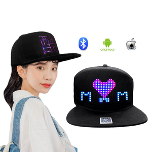Casquette Personnalisée à Message LED, Casquette de Baseball Snapback LED pour Fête - Product Image 1