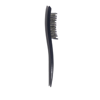 BLISSLIFE Gros Cheveux Femmes Salon Dos Peignage Slick Styling En Bois Poils De Sanglier Bord Contrôle Rat Queue Brosse