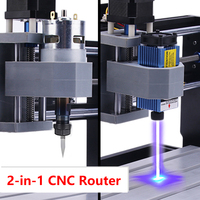 Máquina de Grabado y Fresado CNC 3018-PRO con Control GRBL de 3 Ejes, Kit de Router de Escritorio para Bricolaje, Mini Router para Madera, PCB, PVC