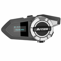 Intercom pour casque de moto Arrow Plus, accessoires pour moto, batterie longue durée 1200mAh