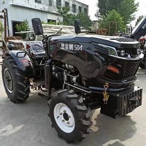 Tractor Agrícola Compacto 4x4 Negro 804 con Transmisión por Engranajes, Maquinaria Agrícola de Alta Productividad - Product Image 3