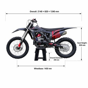 Motocicleta Todoterreno de Gasolina para Adultos, 300cc, 4 Tiempos, Refrigerada por Aire, Monocilíndrica, Profesional, para Carreras - Product Image 6