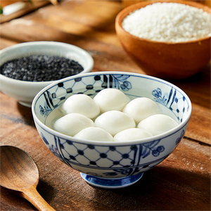 Tangyuan surgelé <span class=keywords><strong>de</strong></span> qualité supérieure (Sésame <span class=keywords><strong>noir</strong></span>) - Garniture artisanale crémeuse, saine, sans conservateur, dessert prêt à cuisiner - Product Image 3