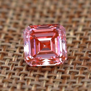 Aissi-<span class=keywords><strong>Forever</strong></span> HPHT/CVD — diamants en croissance, couleur rose vif, de haute qualité, pour le laboratoire - Product Image 2