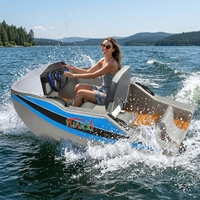 Bateau électrique en matériau EPP durable, vente en gros directe d'usine, grande réduction, mini jet-boat pour le surf aquatique en plein air