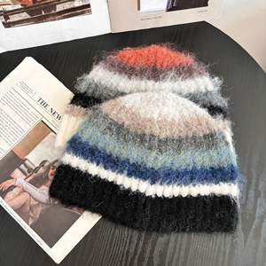 2025 nuevo Color felpa olla <span class=keywords><strong>mujer</strong></span> sombrero <span class=keywords><strong>de</strong></span> punto a prueba <span class=keywords><strong>de</strong></span> viento y cálido para Otoño Invierno MUESTRA Tamaño <span class=keywords><strong>de</strong></span> cara para escenas <span class=keywords><strong>de</strong></span> negocios <span class=keywords><strong>de</strong></span> playa - Product Image 3