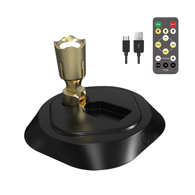 Wireless Spotlights Remote Rechargeable Ceiling Puck Lights Mini Lamp Spot Light Indoor Wireless Led Spotlight with Battery