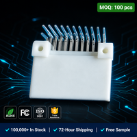 Connecteur de borne coudé droit 22 broches pour montage sur carte PCB automobile 7382-6100 – Composants électroniques de haute précision