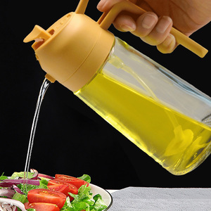 2in1 Glass Spray Oil Sprayer Bottle Spray Oil Dispenser Oil Jar Cruet <b>BBQ</b> Kitchen Baking Roasting Picnic Kitchen <b>Tool</b> - Product Image 5