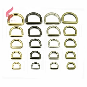 Anneaux en D personnalisés Lihui en alliage de zinc écologique de 1 pouce pour sacs à main et sacs à dos avec logo OEM/ODM - Product Image 1