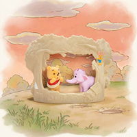 Оригинальный набор коллекционных фигурок POP MART Winnie the Poohed Treehouse Theatre Series, 9 штук в коробке, подарок для ценителей искусства