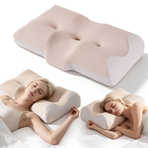 <span class=keywords><strong>Oreiller</strong></span> cervical orthopédique en mousse à mémoire de forme pour soulager les douleurs <span class=keywords><strong>cervicales</strong></span>, personnalisé OEM, pour la vente au détail transfrontalière - Product Image 2