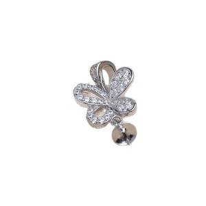 Accesorio de Joyería de Plata S925 para DIY, Chapado en Oro, JG5958, Colgante de Lazo, 3mm, Producto Semiterminado con 10-12 Cuentas - Product Image 5