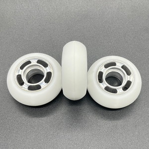 PU Casting Alumínio Liga Metal Hub Núcleo Roda 88a Inline Skate Rodas 60mm Skate Rodas com Núcleo De Alumínio - Product Image 1