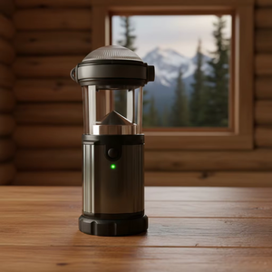 Lanterne de camping LED rechargeable Favor Light Durable 195 lumens 6000K lumière du jour, batterie 4 piles AA, indice de protection IP65, garantie 1 an - Product Image 1