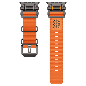 Cinturino traspirante in <span class=keywords><strong>nylon</strong></span> Eraysun con fibbia in metallo per <span class=keywords><strong>Apple</strong></span> <span class=keywords><strong>Watch</strong></span>, cinturino per smartwatch - Product Image 6