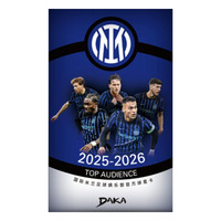 20 Kotak 2025-26 DAKA Inter TCG Milan Kartu Sepak Bola Resmi Klub Kartu Bintang Mainan Hadiah Ruang Siaran Langsung Grosir