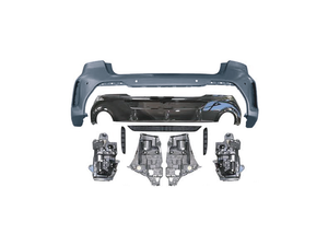 Accessori Auto SJC per <span class=keywords><strong>BMW</strong></span> <span class=keywords><strong>Serie</strong></span> <span class=keywords><strong>1</strong></span> <span class=keywords><strong>F40</strong></span> 2019-2023 Kit Carrozzeria Stile Aggiornato con Telaio Circostante e Parti Paraurti Sport - Product Image 3