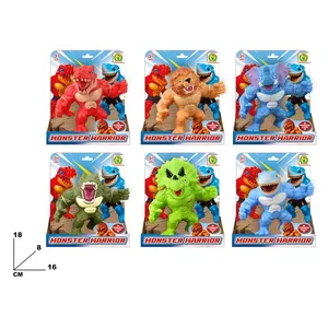 Figuras de Acción de Guerrero Monstruo, Set de Juguetes Coleccionables de 18 cm para Niños de 3 Años en Adelante - Product Image 2