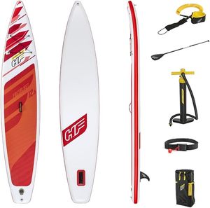 Bestway 65343 Hydro-Force Aqua Cruise Tech Ensemble de <span class=keywords><strong>paddle</strong></span> <span class=keywords><strong>gonflable</strong></span> tout-terrain écologique 3,81 m X 76 cm X 15 cm - Product Image 1