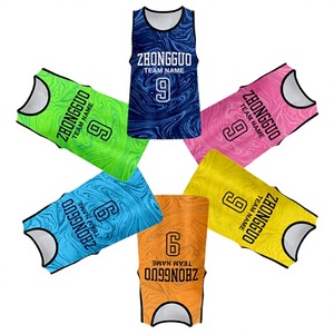 Zonal Sportswear - Petos de Entrenamiento de Poliéster con Impresión Digital Personalizada, de Secado Rápido, Transpirables, para Fútbol y Baloncesto - Product Image 2