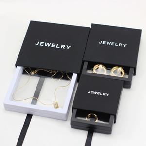 In Stock 3d Packaging Gift Luxury Transparent Display Bracelet Necklace <strong>clear</strong> Window logo Custom <strong>Jewelry</strong> Packaging <strong>Box</strong> - Product Image 1