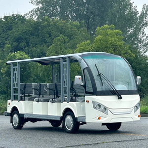 Bus électrique <span class=keywords><strong>de</strong></span> tourisme confortable à 4 roues et 11 places, ouvert, pour sites touristiques et excursions - Prix usine - Product Image 5