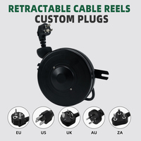 Enrouleur de câble d'alimentation portable Mella Mini / Enrouleur de câble automatique rétractable pour appareils ménagers / Commande OEM disponible