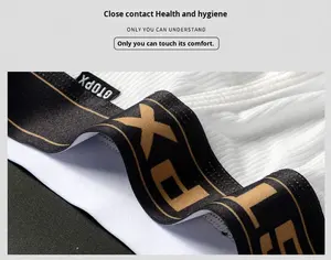 Calzoncillos Deportivos Transpirables Delgados de Verano para Hombre, de Tiro Bajo, Acanalados, con Bolsa Ampliada en Forma de U, ODM Transfronterizo - Product Image 3