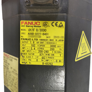A06B-0227-B401 มอเตอร์เซอร์โว AC ของแท้จาก FANUC - Product Image 2