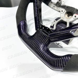 Expédition rapide depuis l'entrepôt américain. Livraison sous 7 jours. Volant en fibre de carbone personnalisé avec garniture intérieure pour <span class=keywords><strong>Infiniti</strong></span> <span class=keywords><strong>G37</strong></span> - Product Image 4