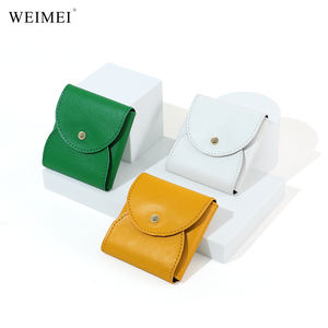 WEIMEI Four Side Expandable Leather Pouch <b>Magnetic</b> Closure Suede Compartments for Ring <b>Bracelet</b> Tarnish Protection - Product Image 2