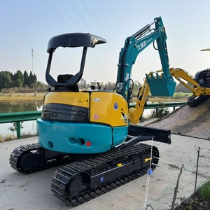 Mini-excavatrice sur chenilles hydraulique Kubota U35 de 3,5 tonnes, 95 % neuve, faible prix, peu d'heures de travail, d'occasion, du Japon, certifiée CE/EPA, à vendre - Product Image 3