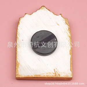 แม่เหล็กติดตู้เย็นรูปทรงแปลกตา วัดหลิงอิน หางโจว งานแฮนด์เมด ดีไซน์ดั้งเดิม ของที่ระลึก ของขวัญ - Product Image 4