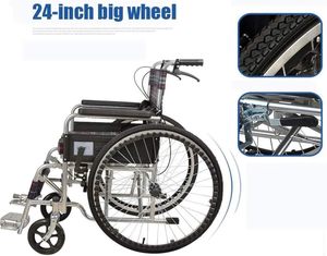 Sedia a Rotelle Elettrica Pieghevole con Motori a Sgancio Rapido - Product Image 3